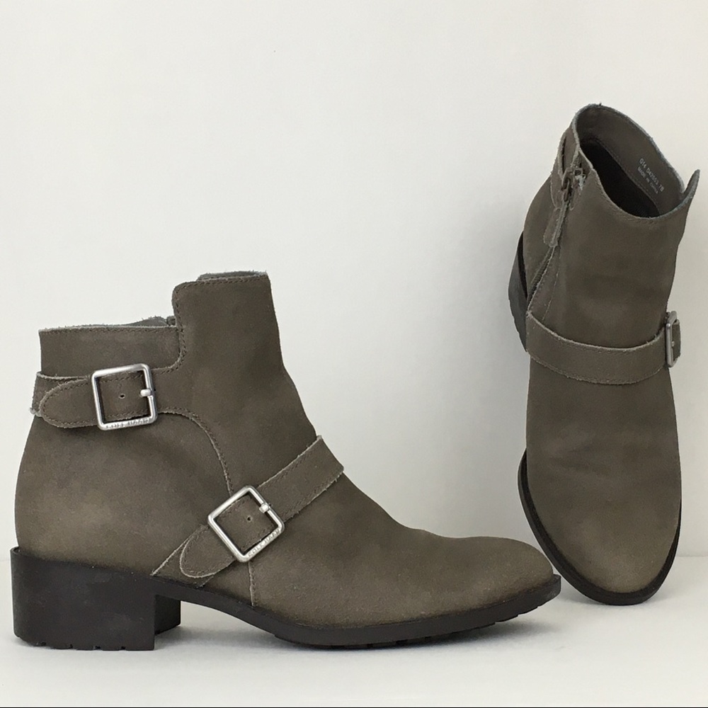 🛍 Cole Haan Grey Ankle Booties, like New, 7